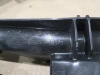 Оригинальный логотип Тойота на пластиковой накладке шторки