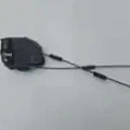 Крупный план разъема и маркировки оригинального замка двери Тойота Королла Е210